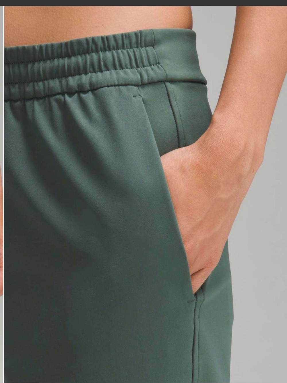 Lululemon Tapered-Leg Mid-Rise 7/8 Pant *Luxtreme Dark Forest Small - Picture 4 of 12
